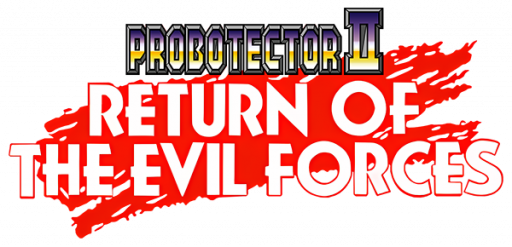 Probotector II - Return of the Evil Forces (World) (Contra Anniversary Collection) logo